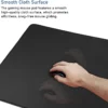 Black Gamer Mouse Pad 4