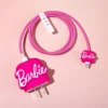 Barbie 4Pcs Cable Protector Set for iPhone/iPad 18W/20W Charger Case & Cord Protector 6