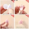 Colorful Silicone Thumb Wall or Desk Hooks for Cable & Wire Management 1/4/10pcs 6