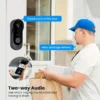 Tuya IP65 Wireless Doorbell with Security Camera & Intercom 3